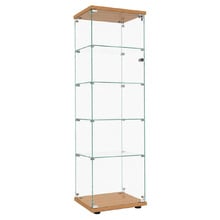188.8cm Lirra 5 Tier Display Cabinet